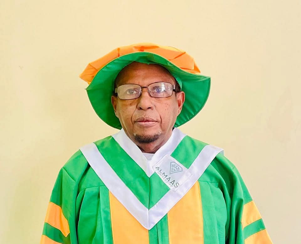 Prof. Abdulkadir Abiikar Hussein, Rector of Almaas University